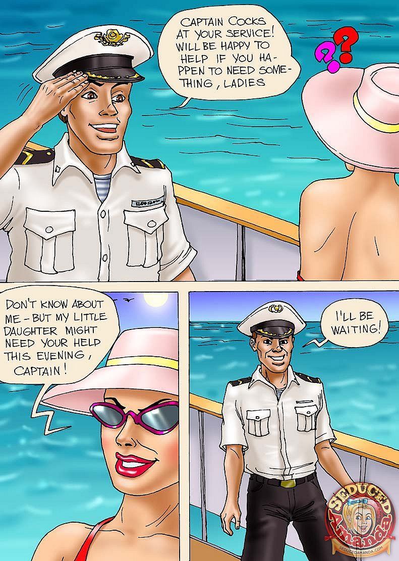 Amanda gidiş deli Üzerinde bir Cruise
