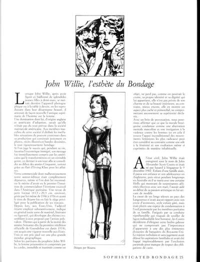 The Art of John Willie : Sophisticated Bondage 1946-1961 : An Illustrated Biography - part 2
