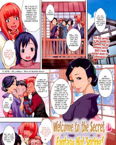 Koyanagi real mugen hitou E youkoso! bienvenido a el Secreto La fantasía Caliente spring! (comic hotmilk 2013 02) el lusty..