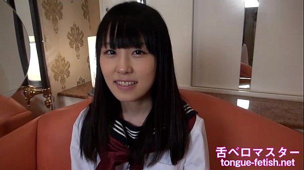 Japanisch Asiatische Mädchen lange ZUNGE showing, ZUNGE Fetisch