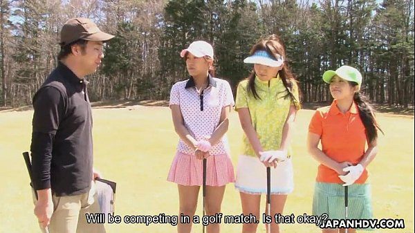 Asiatique golf Jeu tours en Un jouet Session
