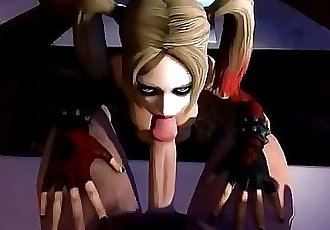 Harley Quinn oral seks Hentai Video /more özel içerik Üzerinde Hentai forever.com 69 min
