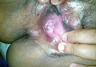 Indonesian mami show off wet pussy - 1 min 24 sec