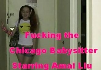 Fuckin the Chicago babysitter starring Amai Liu - 4 min