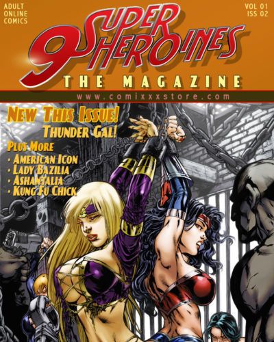 9 superheroines على مجلة #2