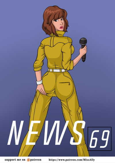 miss Alleato Aprile ONeil News 69 Adolescente mutante Ninja tartarughe