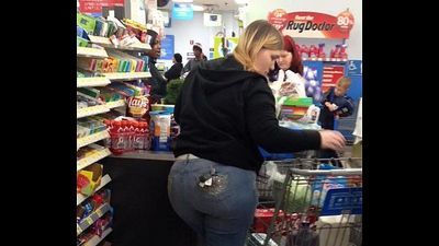thick ass amateur white married milf at Walmart in zachery Louisiana - 53 sec