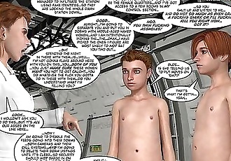 3D Comic: Habitat 5. Chapter 1 - 7 min HD