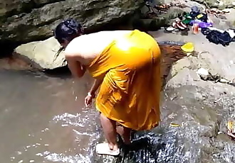 Fucking Indian Mom Near Waterfall Forest Outdoor Sex 6 min 1080p