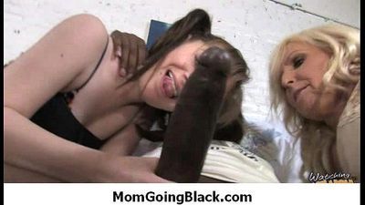 Nur Beobachten Meine Mama gehen schwarz interracial Sex 32 5 min