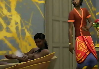 indiase moeder en zoon baden samen familie geslacht 11 min 1080p