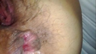 wife passed out after a hard night of fucking ass and pussy - 54 sec