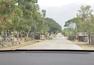 Caliente pinay Coche Mamada Mientras Tener Un Carretera Viaje en su provincia