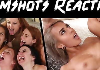 GIRL REACTS TO CUMSHOTS COMPILATION - HONEST PORN REACTIONS - HPR03