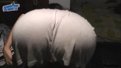 अल्ट्रा दौर गांड किशोरी के साथ उसके पोशाक अंदर उसके ass. अच्छा पारदर्शी चूत में तंग leggi 1 मिन 32 एसईसी