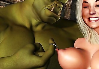 goblin troll Monster ficken Promis 3d hentai