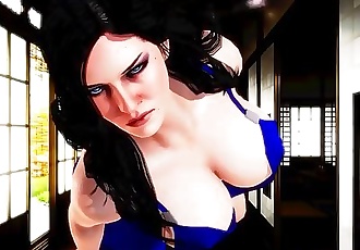 Honey Select 1.20 - Yennefer Sexy Poses & Outfits