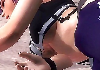 Anime Dood of Leven 5 ultimate sexy Ecchi Ayane 3 min
