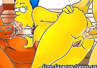 Simpsons hentai porn parody 5 min