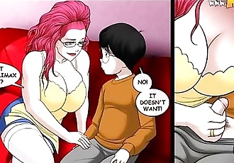 Milftoon cartoon. Mom Is Horny And Cant Resist StepSon