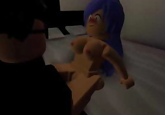 Roblox Girl Gets Surprise Fucked by a Stalker