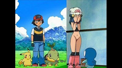 Pokemon - Ash and Dawn having sex - 7 min