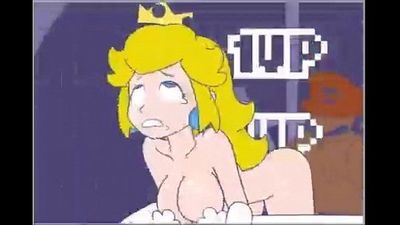 Mario drilling Peachs vagina - 3 min