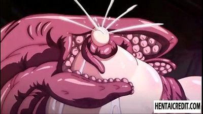 Hentai kızlar ile bigboobs elde tentacled. 5 min