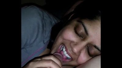Indian NRI Girl Blowjob To Lover - Wowmoyback - 33 sec