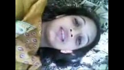 Cute Indian girl fucked in open - lovely smile - 6 min