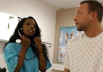 Black Amelia Fucks Her White PatientMore at 999Cams.xyz
