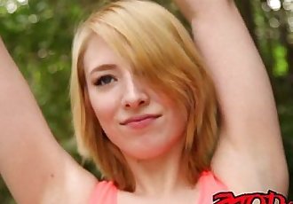 Strawberry blonde teen cheerleader takes it in her pussy creampieHD