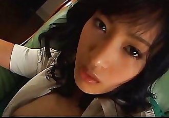 Eager Japanese babe cant wait to suck her man off 7 min