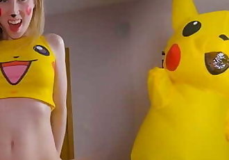 pikachu teen verwendet Ihr Reiten Fähigkeiten zu Erhalten impregnated! super effective!