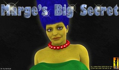 Marge’s Big Secret- Simpsons 3D