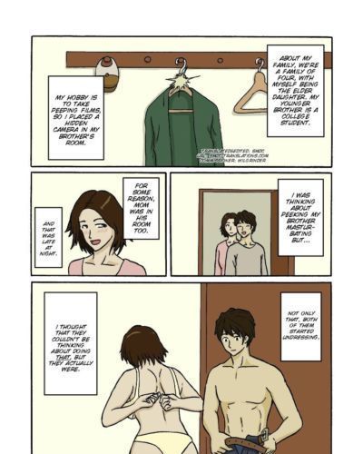 जासूसी पर माँ और भाई जापानी हेंताई सेक्स