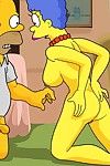 marge Simpson doet anaal