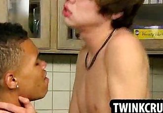 Black teen fucks twinks tight asshole bareback