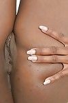 Ebony beauty Jezabel Vessir supreme nudity solo before sex - part 2
