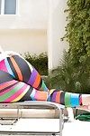 blonde Schlampe Alexis texas Tropfen Yoga ant zu geben closeup anzeigen der riesige butt - Teil 2