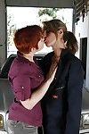 Steamy lesbian chicks make some pussy licking and fisting action