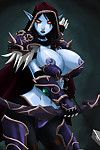 WOW Sylvanas Windrunner and some undead - part 2