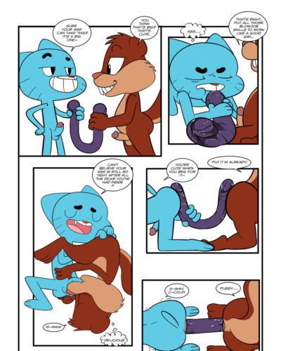 JerseyDevil Cat and Squirrel Interactions (The Amazing World of Gumball- Animaniacs) Ongoing
