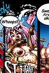Alien Sexo el demonio la albahaca pecaminosa Sandy comics - Parte 2