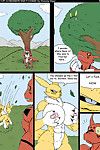 维多利亚 毒蛇 mykiio 被压抑的 起来 一个 数码宝贝 黑穗病 漫画 彩色的 通过 redoxx