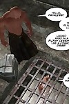 D bondage comics Anime Gesichtsbehandlung cumshot in Gefängnis Cartoons - Teil 625