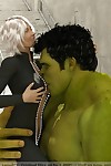 D tình dục hình với con quái vật hulk - phần 568