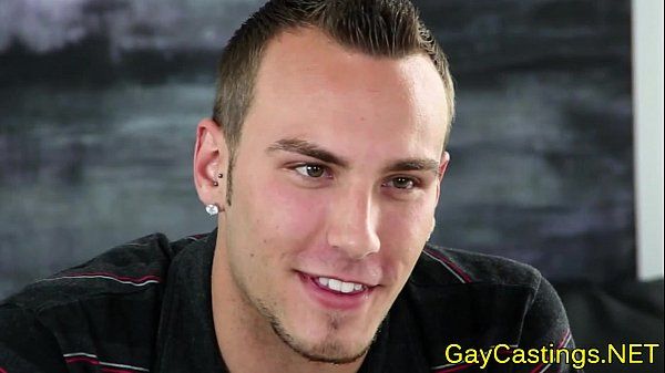 Pierced hunk takes facial at gaycastings