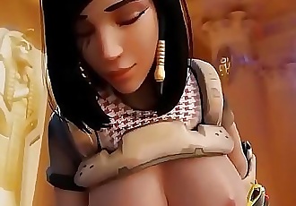 Pharah from Overwatch is getting fucked Hard SOUND 2019 4 min 720p