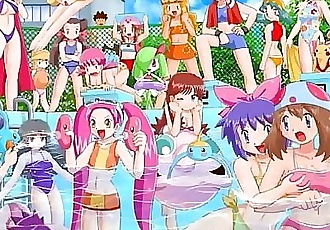 anime girls sexy pokemon girls sexy 3 min